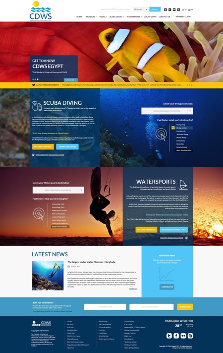 The Chamber of Diving and Watersports Platform